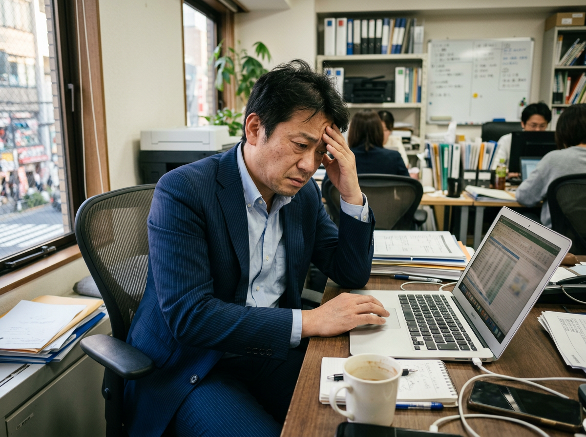 SNS運用に悩む日本人経営者